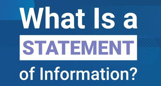 What is Statement of Information Cover Image