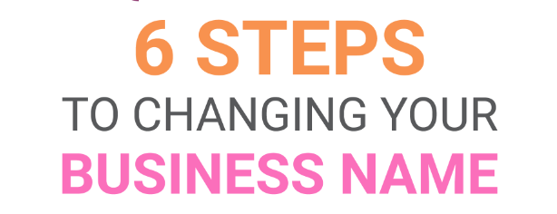 Steps to Changing Your Business Name Cover Image